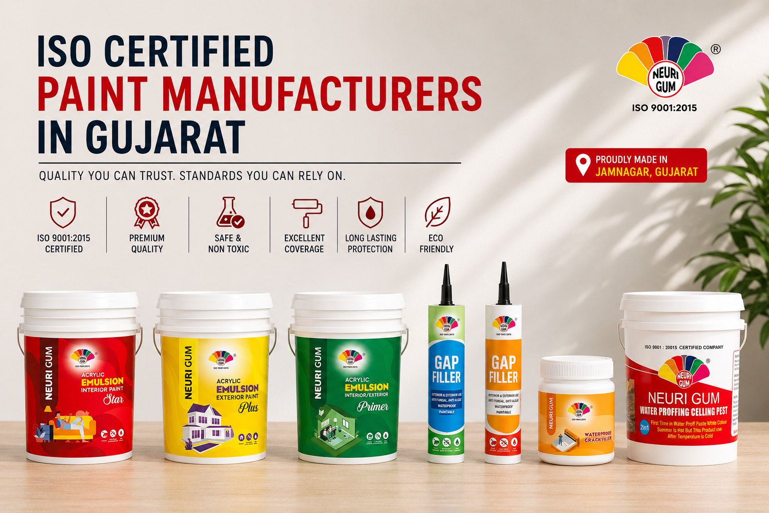 ISO Certified Paint Manufacturers in Gujarat