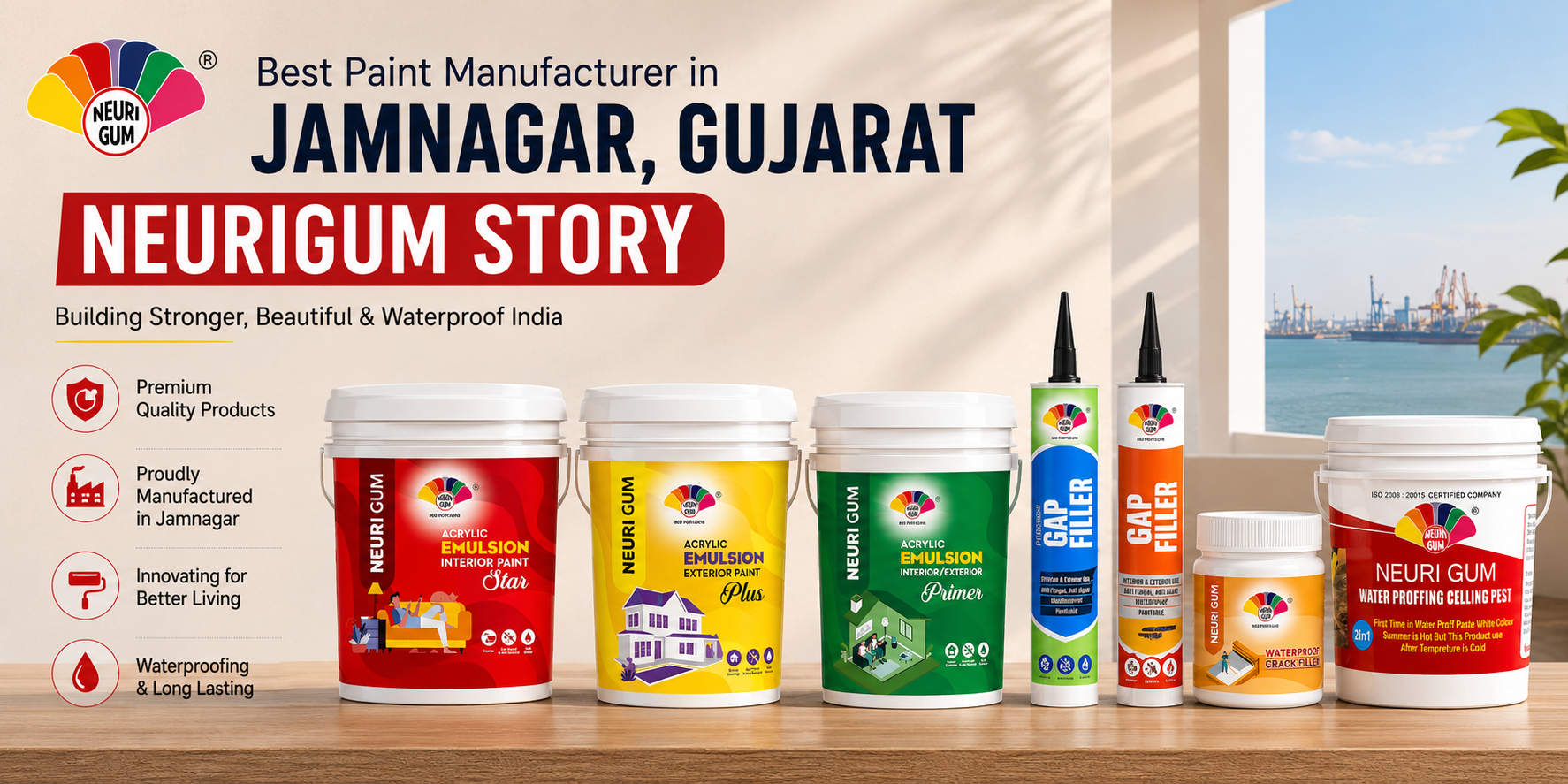 Best Paint Manufacturer in Jamnagar Gujarat — NeuriGum Story