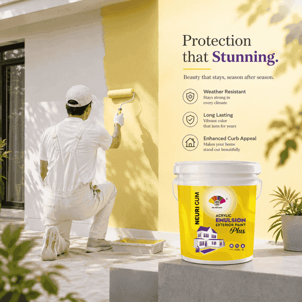 Acrylic Emulsion Exterior professional application showcase