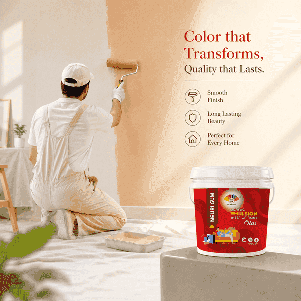 Acrylic Emulsion Interior professional application showcase