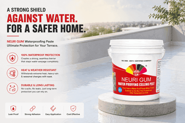 Waterproofing Ceiling Paste Chemical formulation and R&D testing
